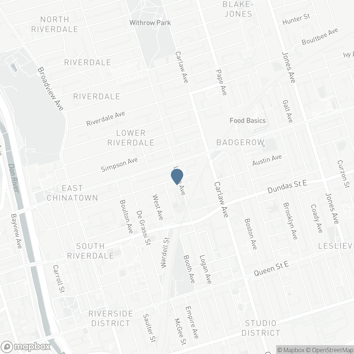 478 LOGAN AVENUE, Toronto, Ontario M4M 2P4